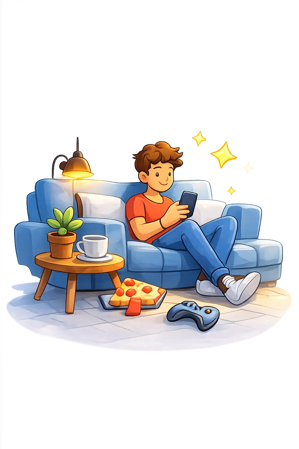 Illustration für kreative Freizeitideen